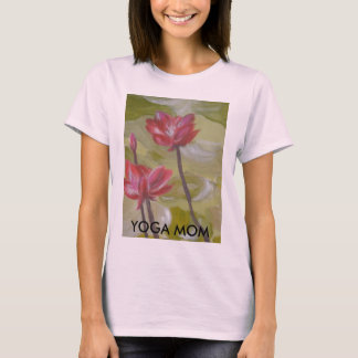 YOGA MOM-shirt voor kerstfeestdag T-shirt