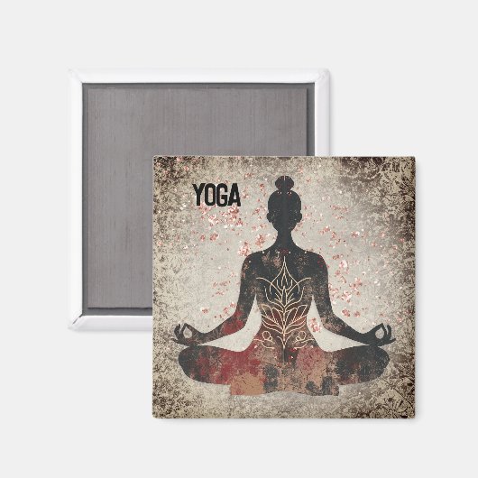 Yoga Mood Magneet (Voorkant / Achterkant)