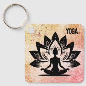 Yoga Mood Magneet Sleutelhanger (Voorkant)