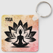 Yoga Mood Magneet Sleutelhanger (Achterkant)