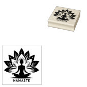 Yoga Mood Rubberstempel (Gestempeld)