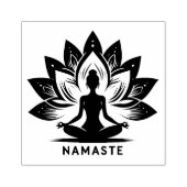 Yoga Mood Rubberstempel (Afrduk)