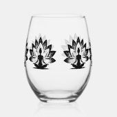 Yoga Mood Wijnglas Zonder Voet (Links)