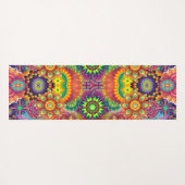 Yoga mooie kleuren fitness Gepersonaliseerde YOGA  Yogamat (Achterkant (horizontaal))