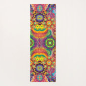 Yoga mooie kleuren fitness Gepersonaliseerde YOGA  Yogamat (Achterkant)