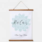 Yoga Motivatie Citaat Mandala Hangend Wandkleed (Voorkant)