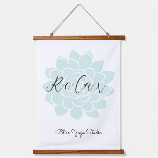 Yoga Motivatie Citaat Mandala Hangend Wandkleed (Voorkant)