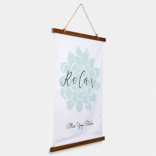 Yoga Motivatie Citaat Mandala Hangend Wandkleed (Gebogen)