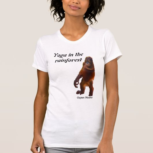 Yoga Mudra Stress Relief T-shirt (Voorkant)