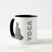 Yoga Mug – Find Your Balance in Every Sip Mok (Voorkant links)