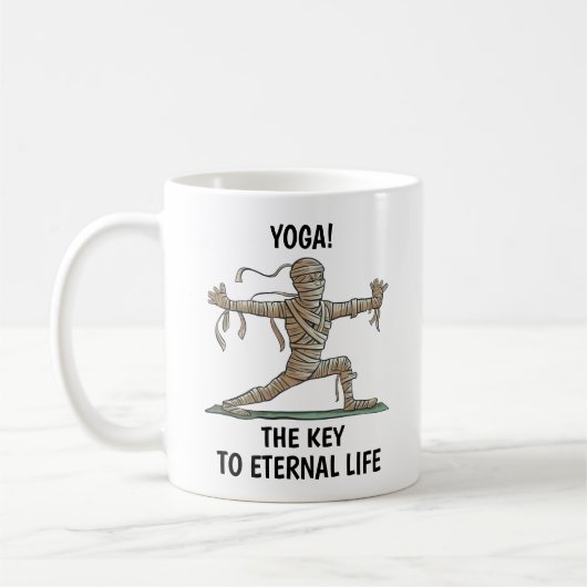 Yoga Mummy Koffiemok (Links)