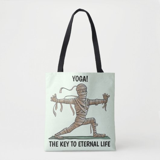 Yoga Mummy Tote Bag (Voorkant)