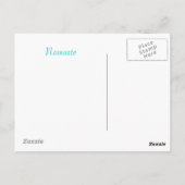 Yoga naar beneden toe gerichte Dog Post Card Briefkaart (Achterkant)