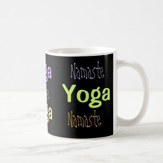 Yoga, Namaste Koffiemok (Rechts)