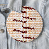 Yoga Namaste Ronde Button 6,0 Cm (In situ)