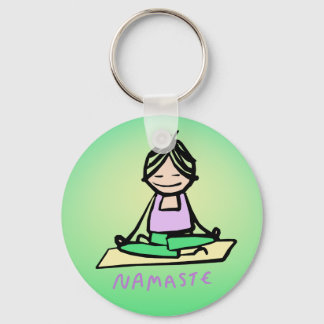 Yoga Namaste Sleutelhanger