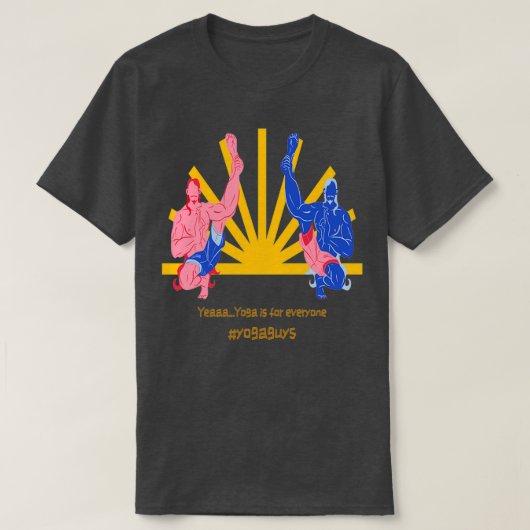 Yoga Namaste voor iedereen T-shirt (Design voorkant)