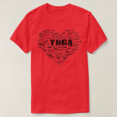 YOGA NAMES LIEFEN T-SHIRT (Design voorkant)