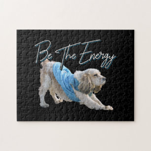 Yoga Neerwaartse Hond - Wees de Energie Quote Legpuzzel
