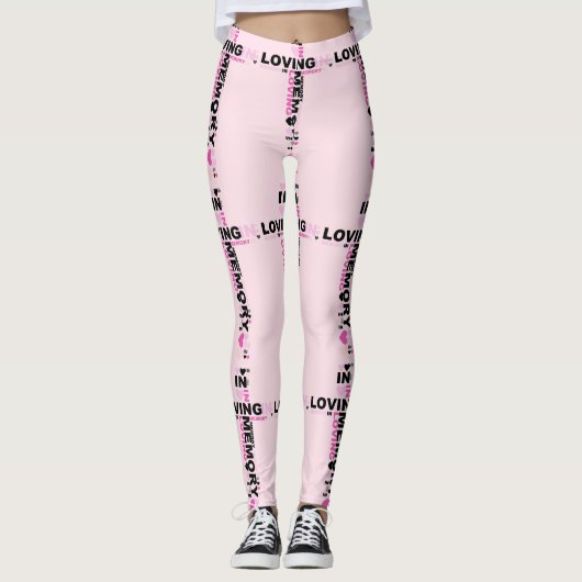 Yoga negeert Leggings in het liefhebben van geheug (Voorkant)