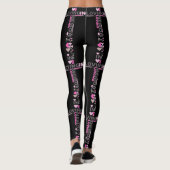 Yoga negeert Leggings in het liefhebben van geheug (Achterkant)