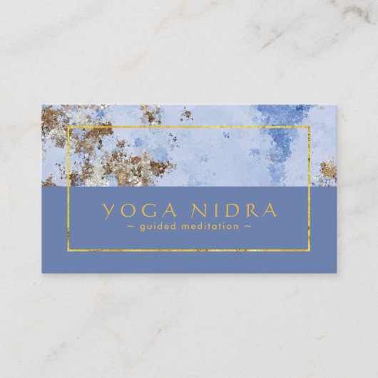 Yoga Nidra Visitekaartjes (Voorkant)