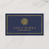 Yoga Nidra Visitekaartjes (Voorkant)