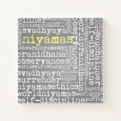Yoga Niyamas Mindfulness Journal Notitieboek (Achterkant)