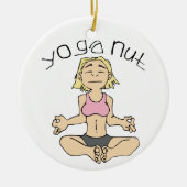 Yoga Nut Yogi Ornament (Voorkant)