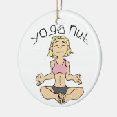Yoga Nut Yogi Ornament (Links)