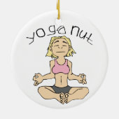 Yoga Nut Yogi Ornament (Achterkant)