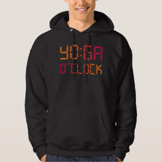 YOGA O'Clock Funny Yoga Hoodie