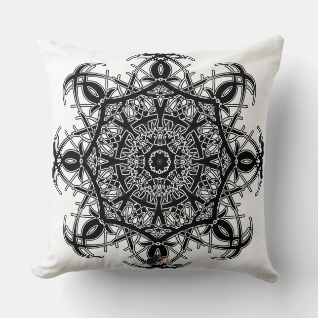 Yoga Octa Glyph Pillow Kussen (Voorkant)