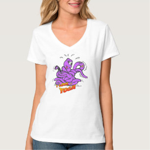 Yoga Octopus in een T-shirt van Knot Womens