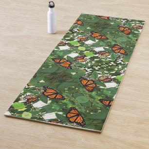 Yoga Oefening Mat Monarch Vlinders