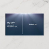 Yoga of Pilates Instructor Visitekaartje (Achterkant)