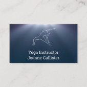 Yoga of Pilates Instructor Visitekaartje (Voorkant)
