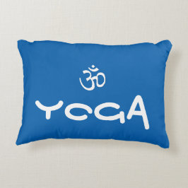 Yoga Om Accent Pillow Decoratief Kussen