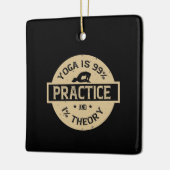 Yoga, Om, Angst, Uitwerken, Meditatie, Leerster Keramisch Ornament (Links)