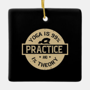 Yoga, Om, Angst, Uitwerken, Meditatie, Leerster Keramisch Ornament