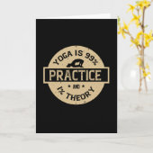 Yoga, Om, Angst, Workout, Meditatie, Docent, Kaart (Gele Bloem)