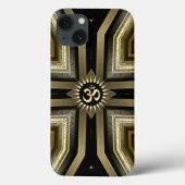 Yoga OM Black Gold iPhone 6 Hoesje (Achterkant)
