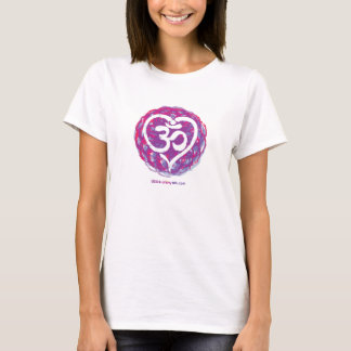 Yoga Om Love Dames T-shirt