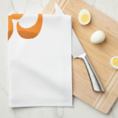 Yoga Om Mantra Gold Sun Meditation Yellow Oranje Theedoek (Quarter Fold)