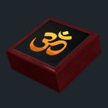 Yoga Om Mantra Symbol Asana Relax Fitness Sunrise Cadeaudoosje<br><div class="desc">Yoga Om Mantra Symbol Asana Relax Fitness Sunrise Gold Sun Meditation Yellow Oranje Elegant Sunrise Mahogany Wooden Jewelry Keepomwille Box.</div>