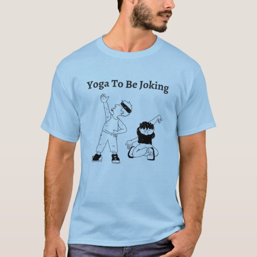 Yoga om mee te doen t-shirt (Voorkant)