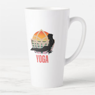 Yoga: omarm de flow latte mok