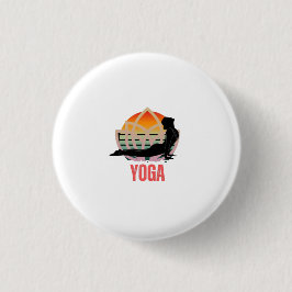 Yoga: omarm de flow ronde button 3,2 cm