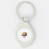 Yoga: omarm de flow sleutelhanger (Voorkant)