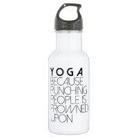 Yoga omdat ze mensen die gevist zijn, bestraffen